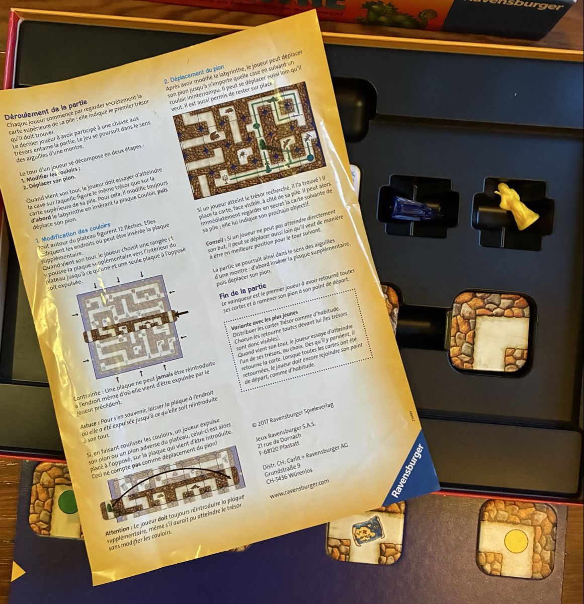 Ravensburger Spiele: Labyrinthe - jeu vintage en français – Gebraucht aus Genève von Laniblue 2