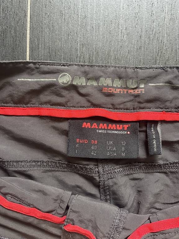 Mammut Pantaloni: Zip Off Wanderhose Mammut 38 – Usato da St. Gallen venduto da taina123 1