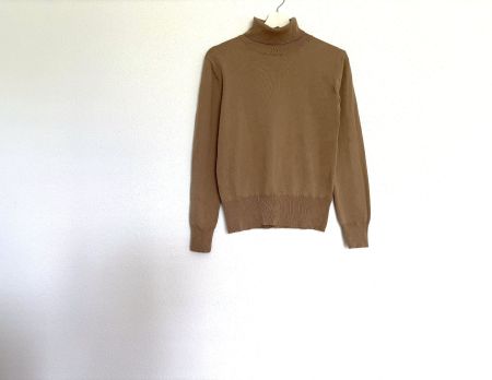 Rolli Pullover mit Stehkragen Rollkragenpullover Sweater L