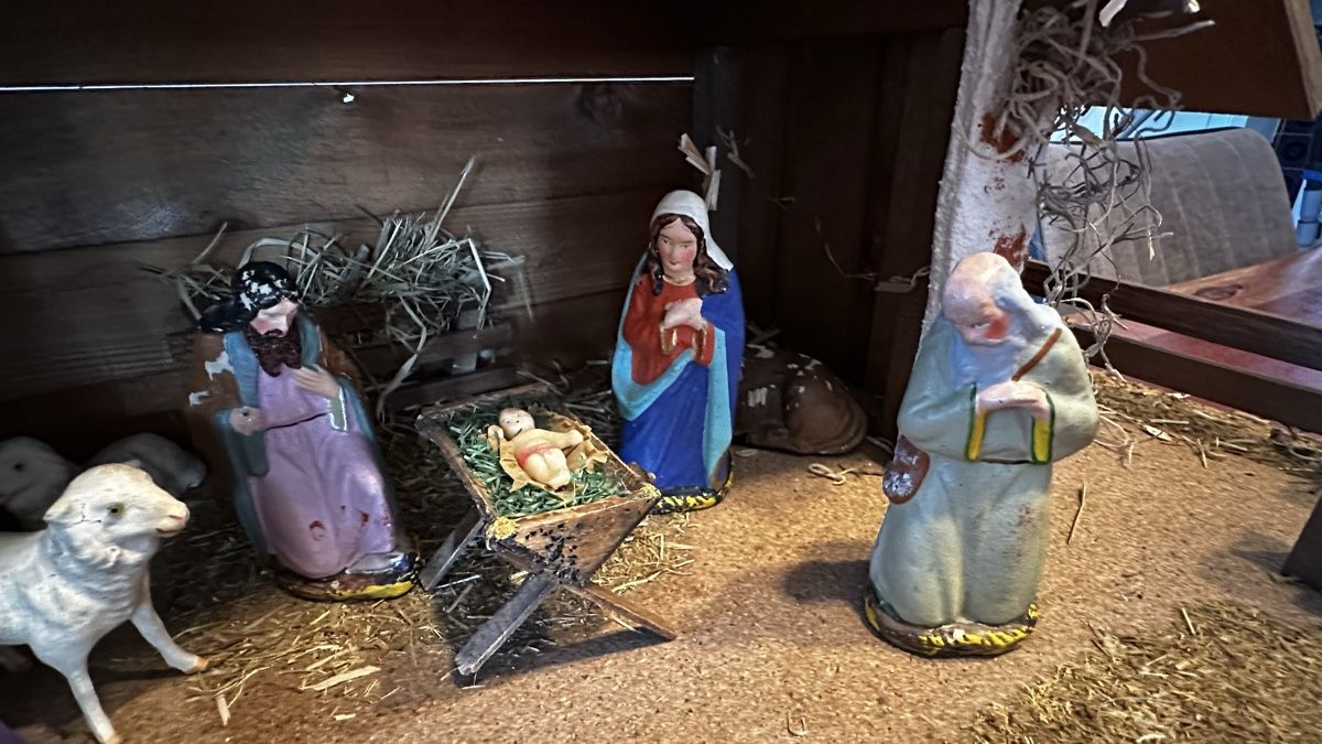 Tutte le decorazioni: Weihnachtskrippe aus Holz mit Figuren – Usato da Schönenbuch venduto da marisli80 4