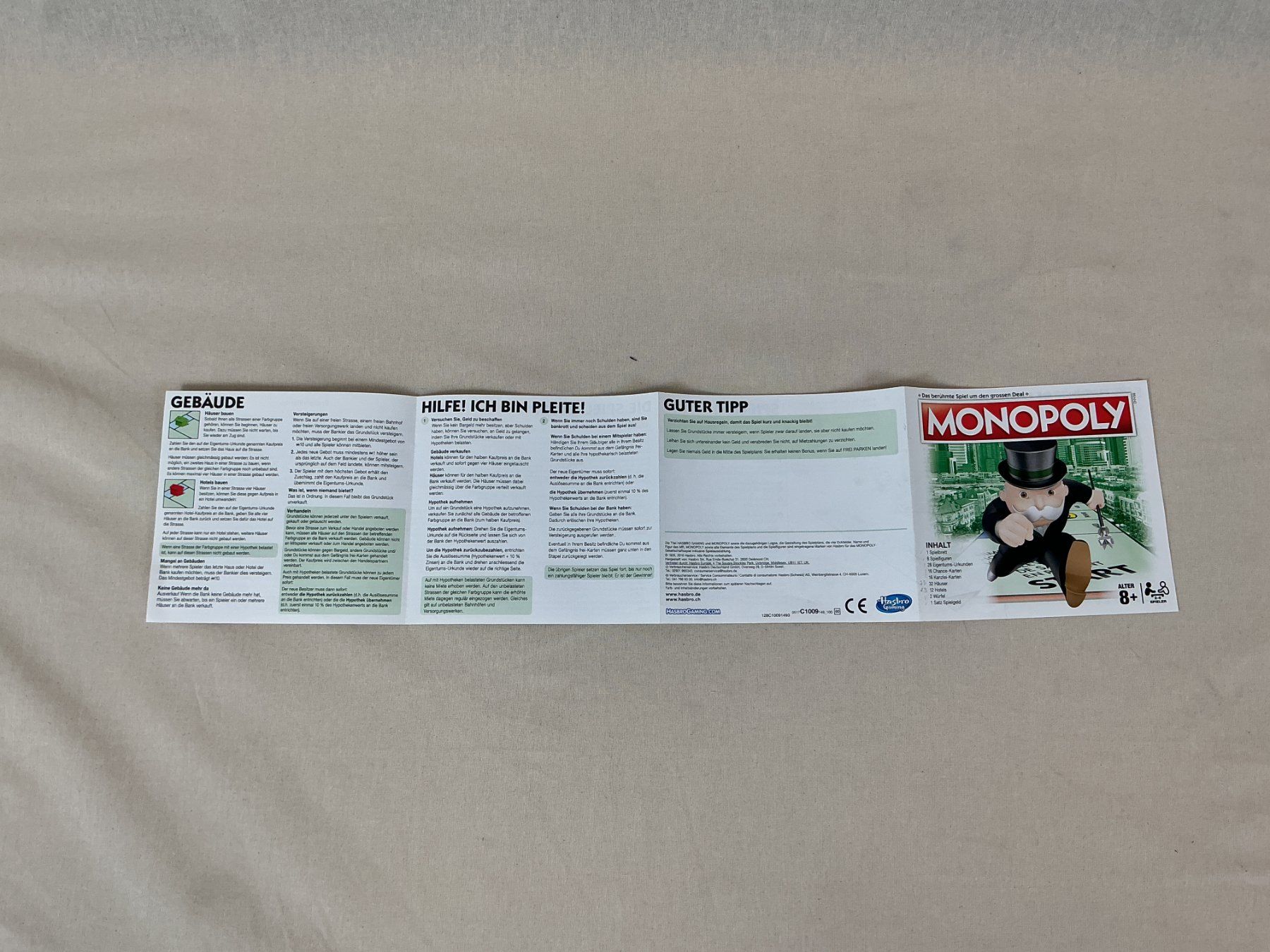 Hasbro Giochi: HASBRO GAMING MONOPOLY Swiss Edition – Usato da Richterswil venduto da Restwert_Richterswil 6