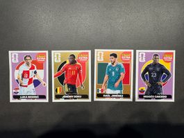 Panini FIFA Extra Sticker Luka Modric Jérémy Doku