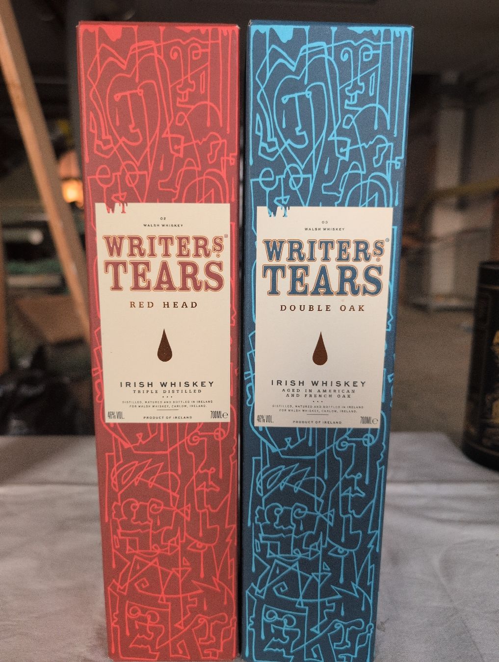 Bevande alcoliche: Writer's Tears Red Head + Double Oak Irish Whiskey – Nuovo e nell'imballaggio originale da Waltenschwil venduto da Andy.Z01