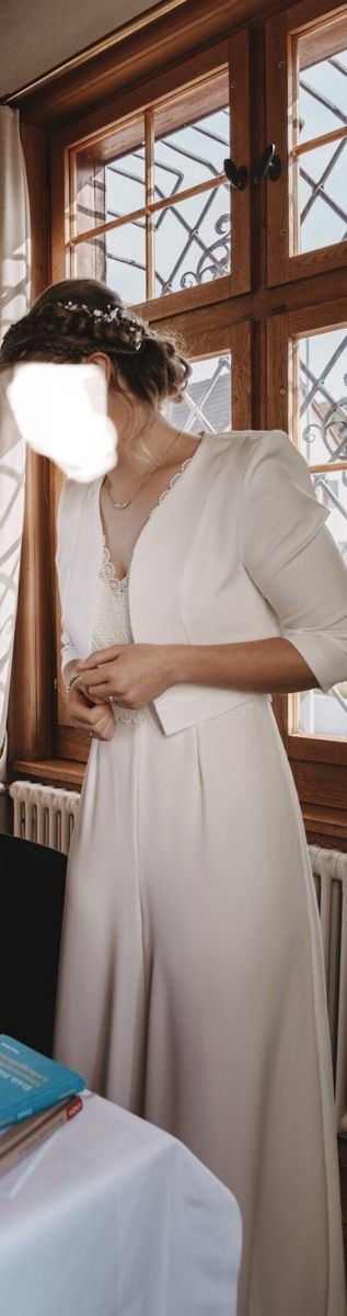 Tute: Hochzeitsjumpsuit inkl Blazer – Nuovo (secondo la descrizione) da Allschwil venduto da f1onq 3