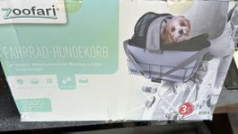 Fahrrad-Hundekorb neu/unbenutzt - mit Montagegestell