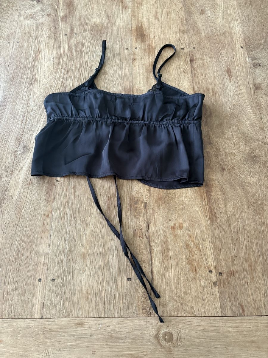 Na-kd Top: NA-KD Satin Top black size 36 – Usato da Dänikon ZH venduto da Annikaberg 5