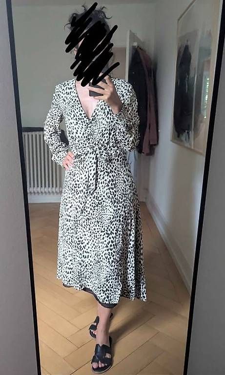 Massimo Dutti Vestiti: Massimo Dutti Leopard Print Wrap Dress – Usato da Zürich venduto da ale_ht7x