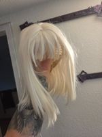 Perücke weiss