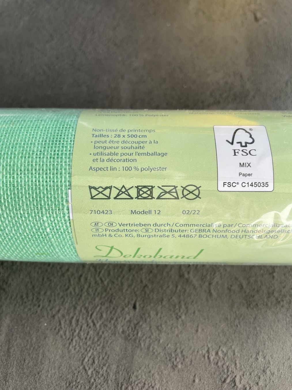 Nastri decorativi: 1 Rolle Dekoband NEU – Nuovo e nell'imballaggio originale da Winkel venduto da Kade50 2
