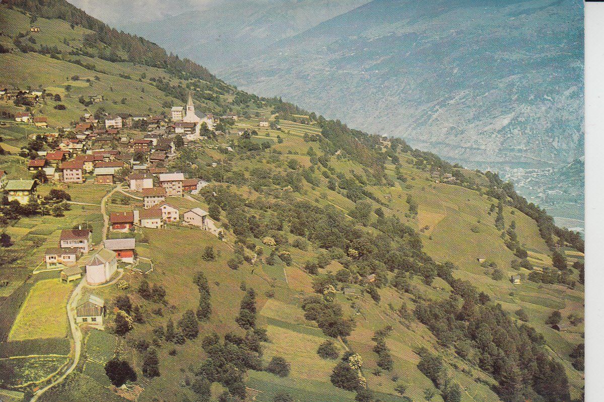 Cartoline postali: Eischoll   VS  -    4  diverse Ansichtskarten – Usato da Brig venduto da Valcards54 2