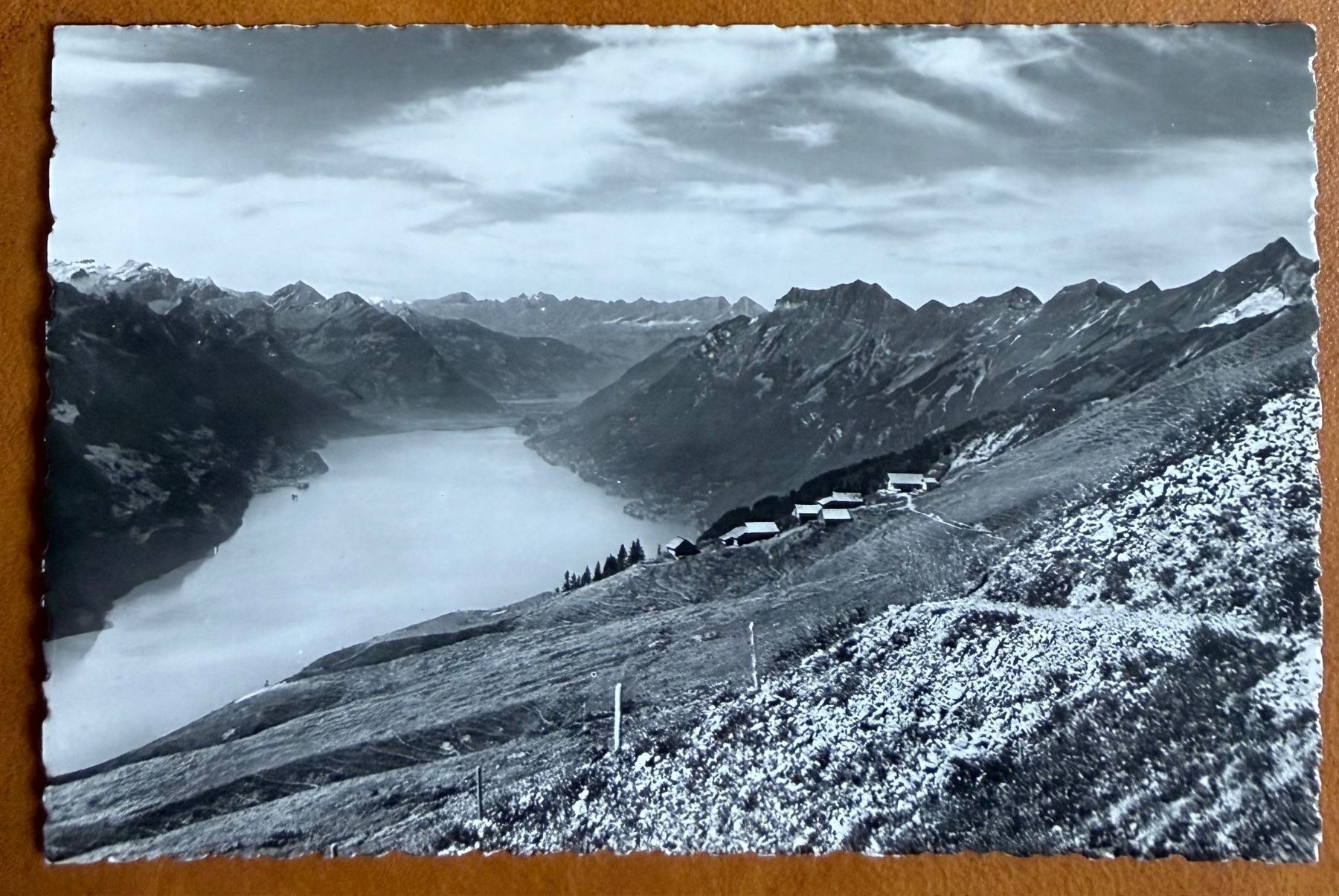 Ansichtskarten: Käserli - Aelpli - Brienzersee 1945 – Gebraucht aus Lutry von Ediego