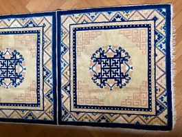 China Doppel-Sitzteppich Ningxia antik 167x89