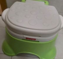 Fisher Price Kinder-Töpfchen grün weiss gebraucht