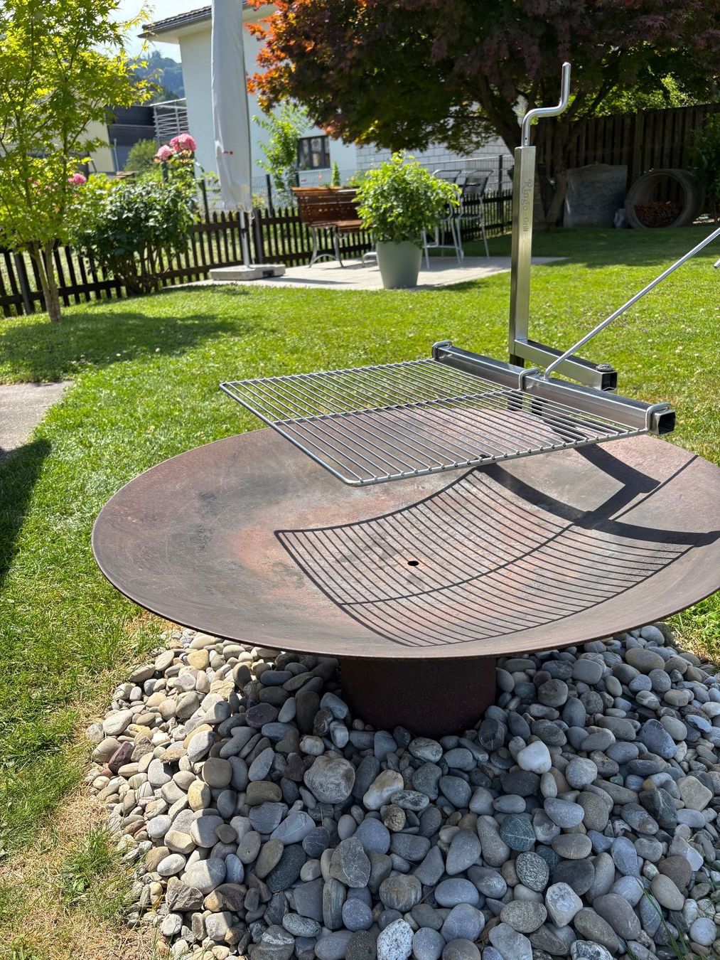 Feuerschale: Feuerschale - massives Rostmetall – Gebraucht aus Berneck von Adviser 4