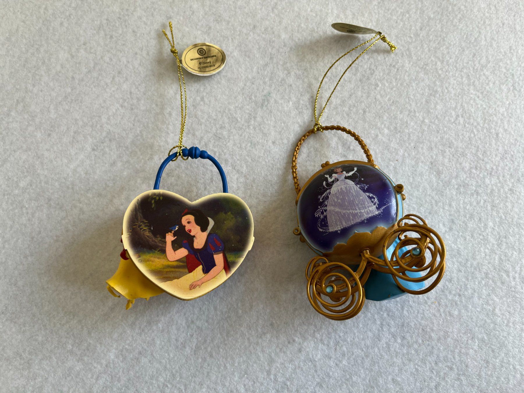 Disney Tutte le decorazioni: Disney Schmuck, Schneewittchen & Cinderella Set – Nuovo (secondo la descrizione) da Altendorf venduto da herkules74 1