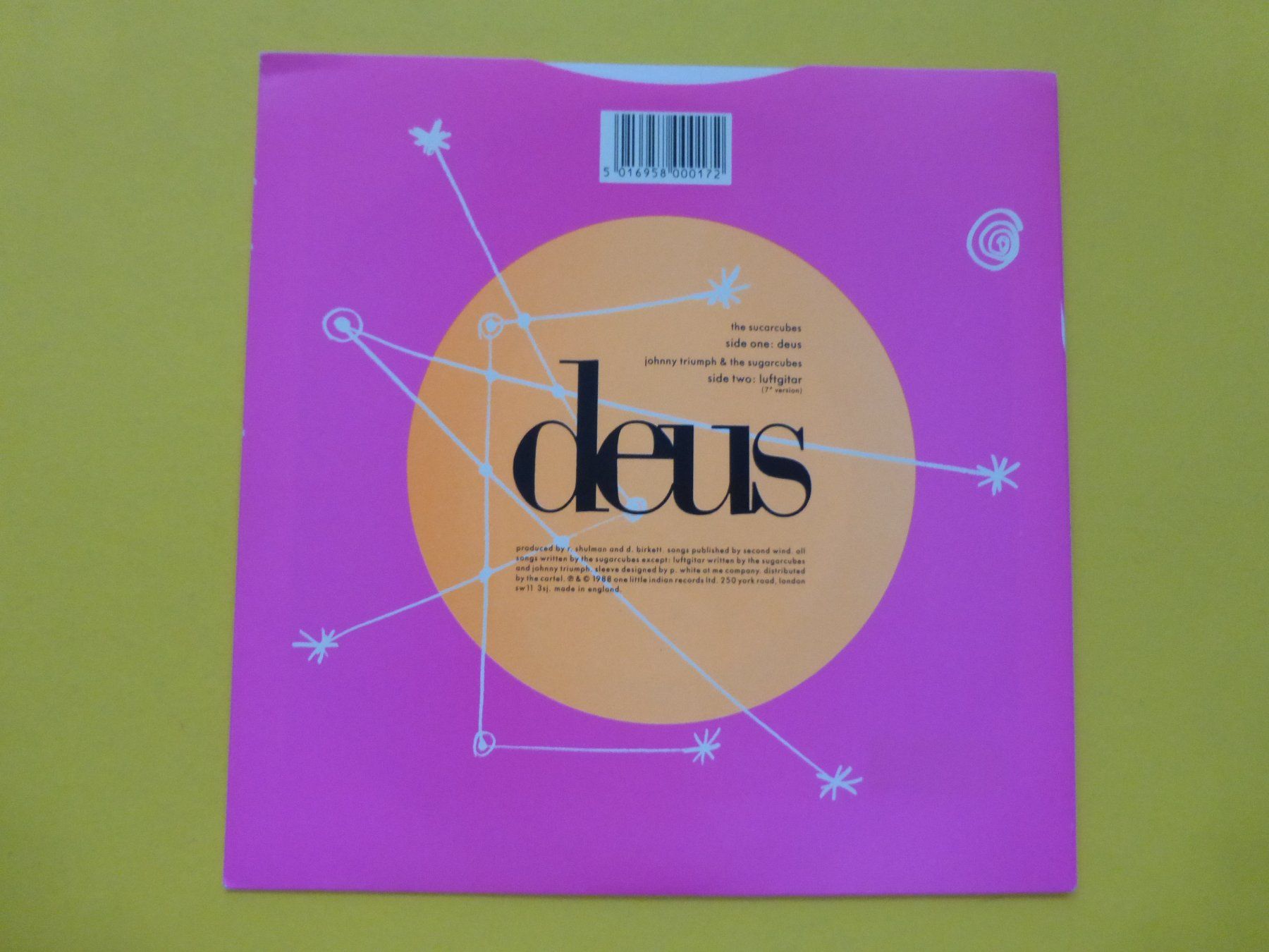 Schallplatten: The Sugarcubes – Deus – Gebraucht aus Zürich von Swiss57 1