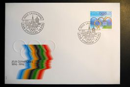 1996 FDC 100 Jahre Olympische Spiele