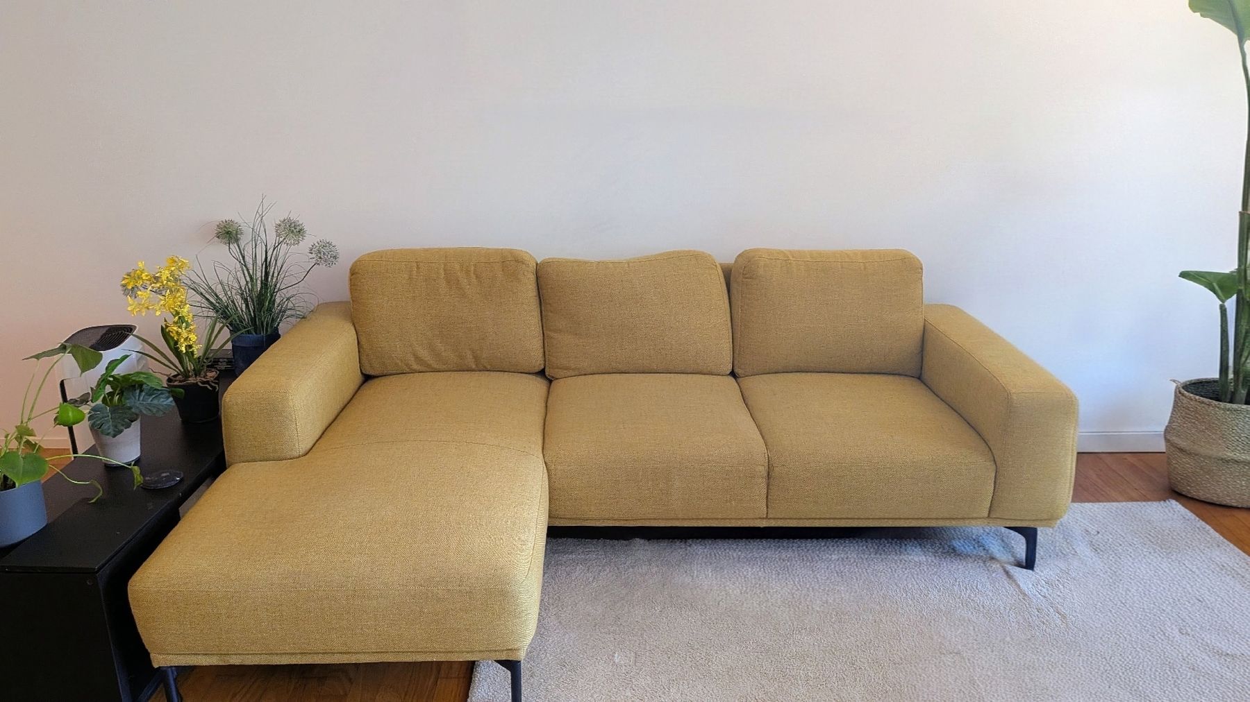 Sofas: Ecksofa Stoff 243 cm 162 cm – D'occasion à Wettswil par jac_jh2v
