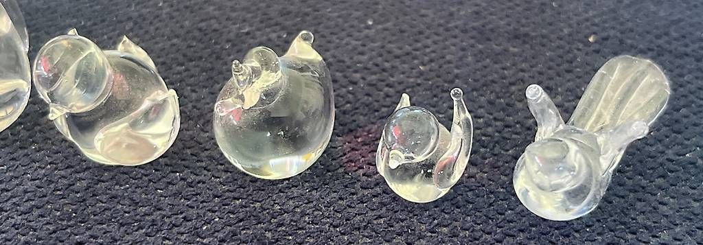 Figurines: 8 kleine Tier-Glasfiguren – D'occasion à Urdorf par Resumasa 2