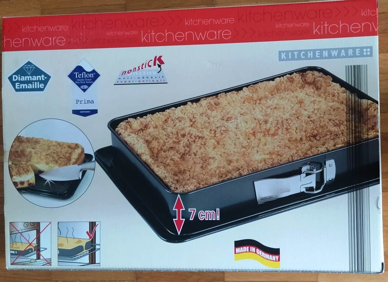 Moules à gâteaux: Springform - 42 x 29 x 7 cm - – Neuf avec emballage d'origine à Zürich par 1-2-3-Verkauft