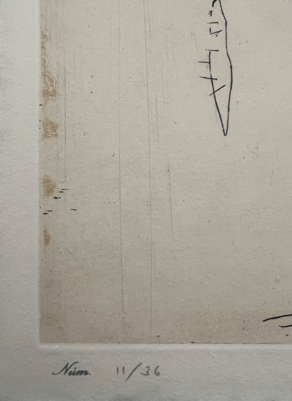 Grafica & Litografie: Josep Riera i Arago, handsigniert, nummeriert – Usato da Rain venduto da Pic-Ass 3