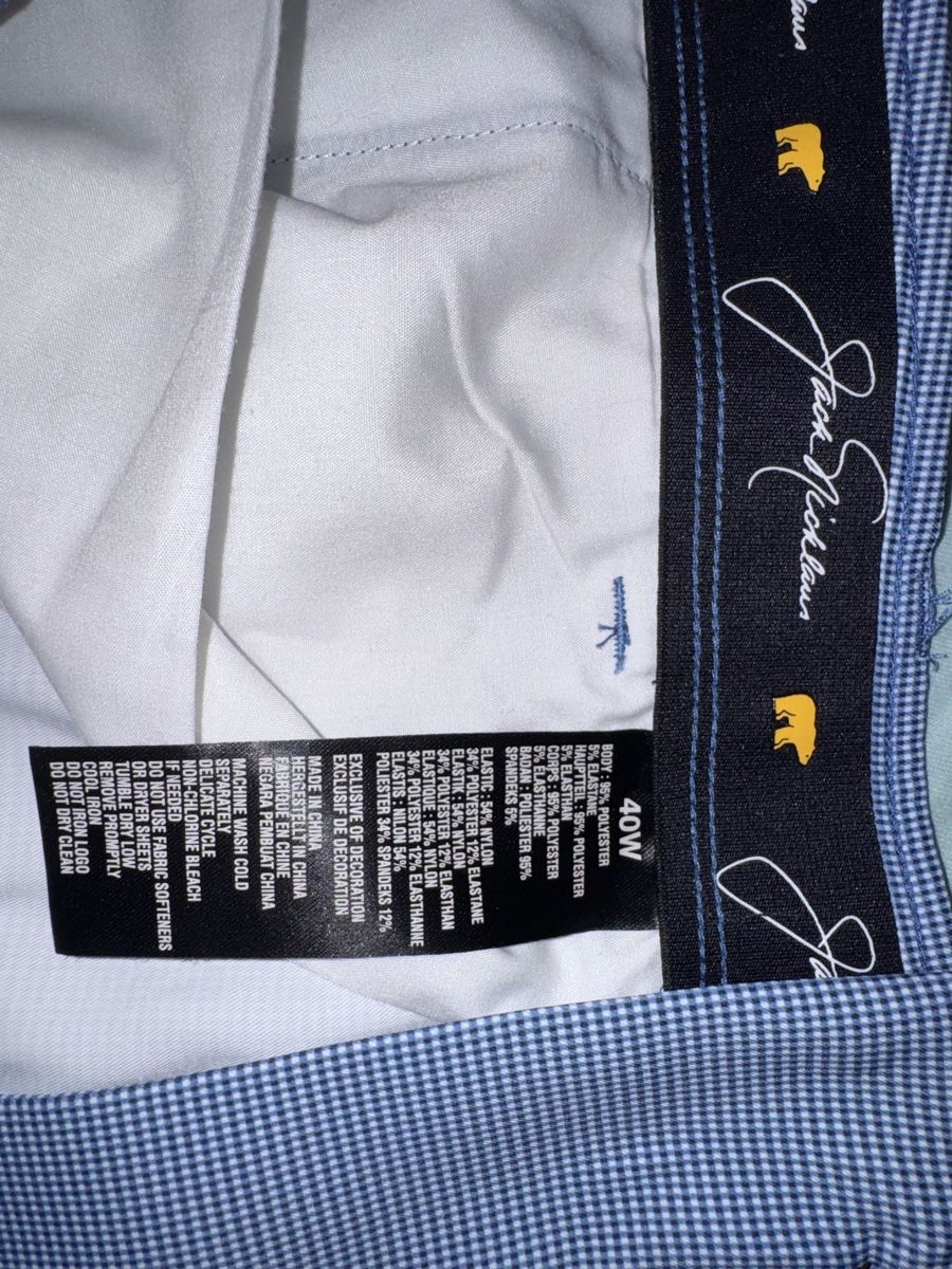 Pantaloni: Short Golf Jack Nicklaus 40 homme – Nuovo (secondo la descrizione) da Collex venduto da laurent_f 2