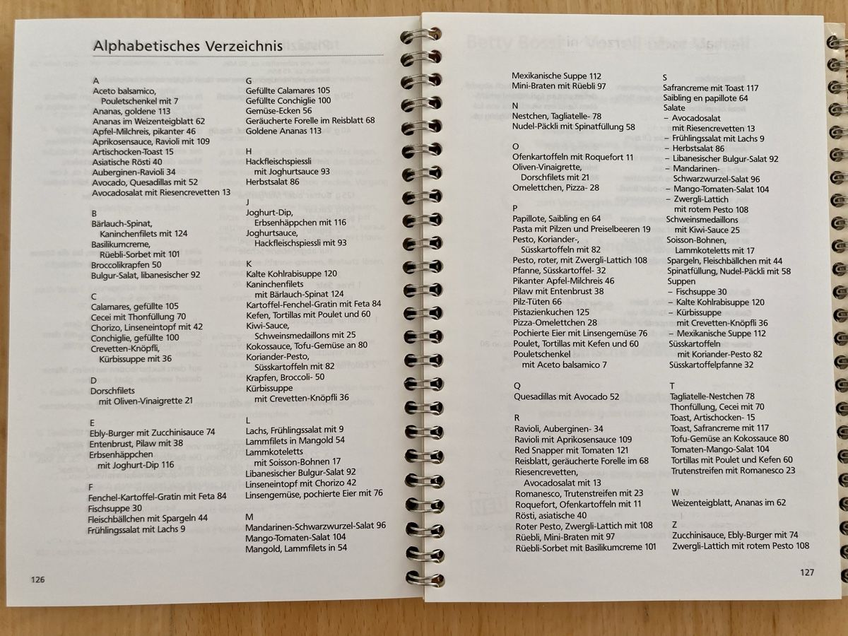 Libri: Betty Bossi 4 Kochbücher – Usato da Allschwil venduto da waldlachen 5