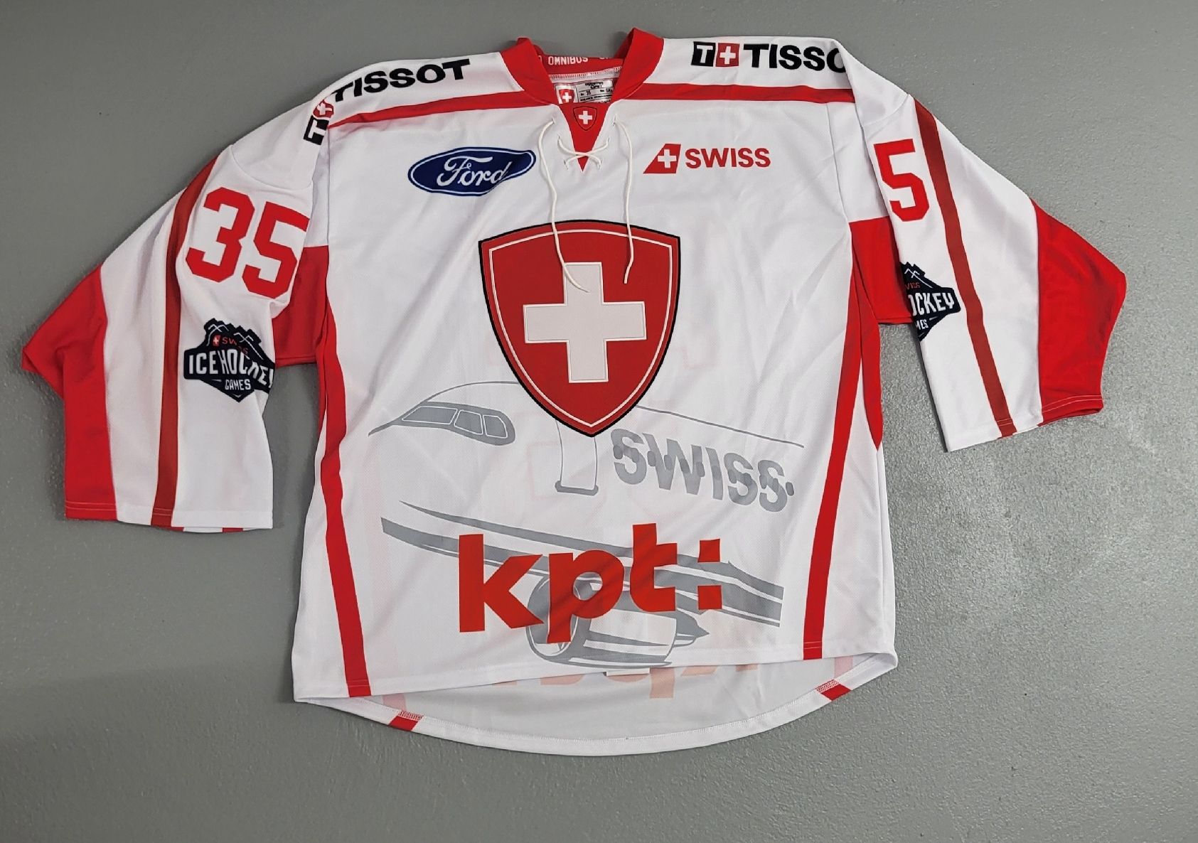 Leibchen & Hosen: Gameworn Trikot Schweiz – Gebraucht aus Dällikon von MiSiZu_4