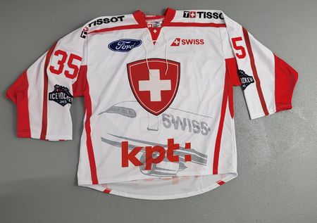 Gameworn Trikot Schweiz