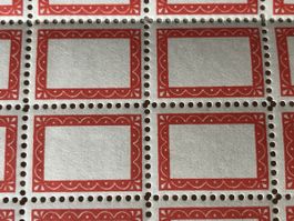 Botenpost 1918 VADUZ - Sevelen kompletter BOGEN ohne Druck