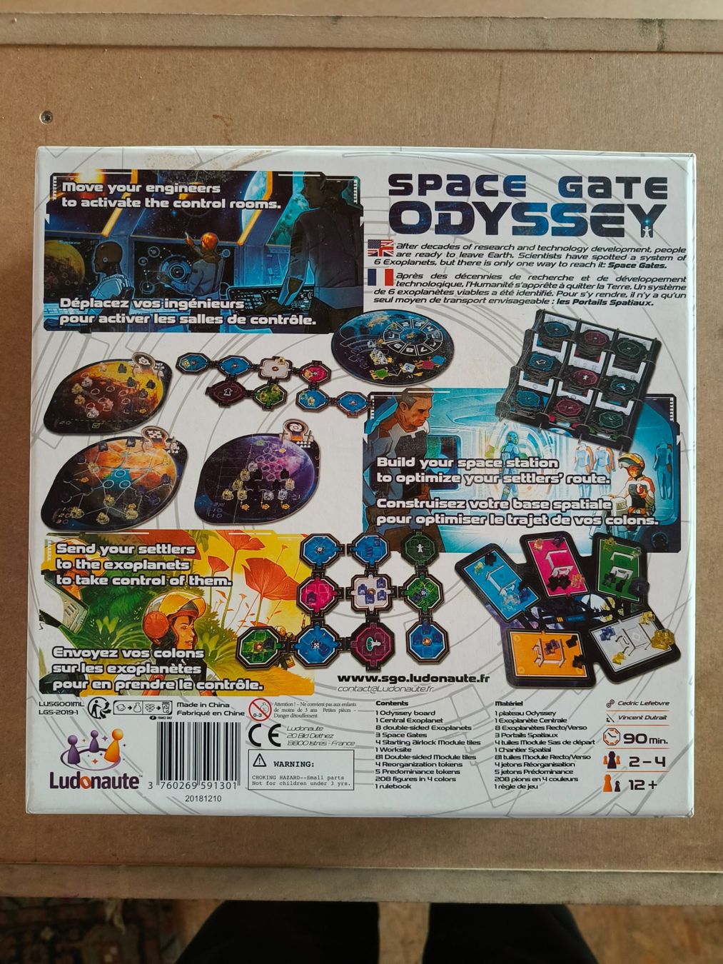 Giochi: Space Gate Odyssey (FR/EN) – Usato da Fribourg venduto da Kazanthul 2