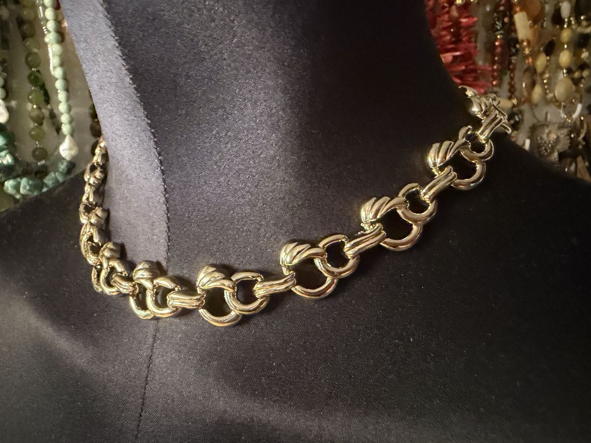Catenine: Vintage Halskette Luxus Modeschmuck   – Usato da Lamone venduto da LaCantinaMagica 3