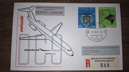 Swissair Zürich - London 06.10.1980