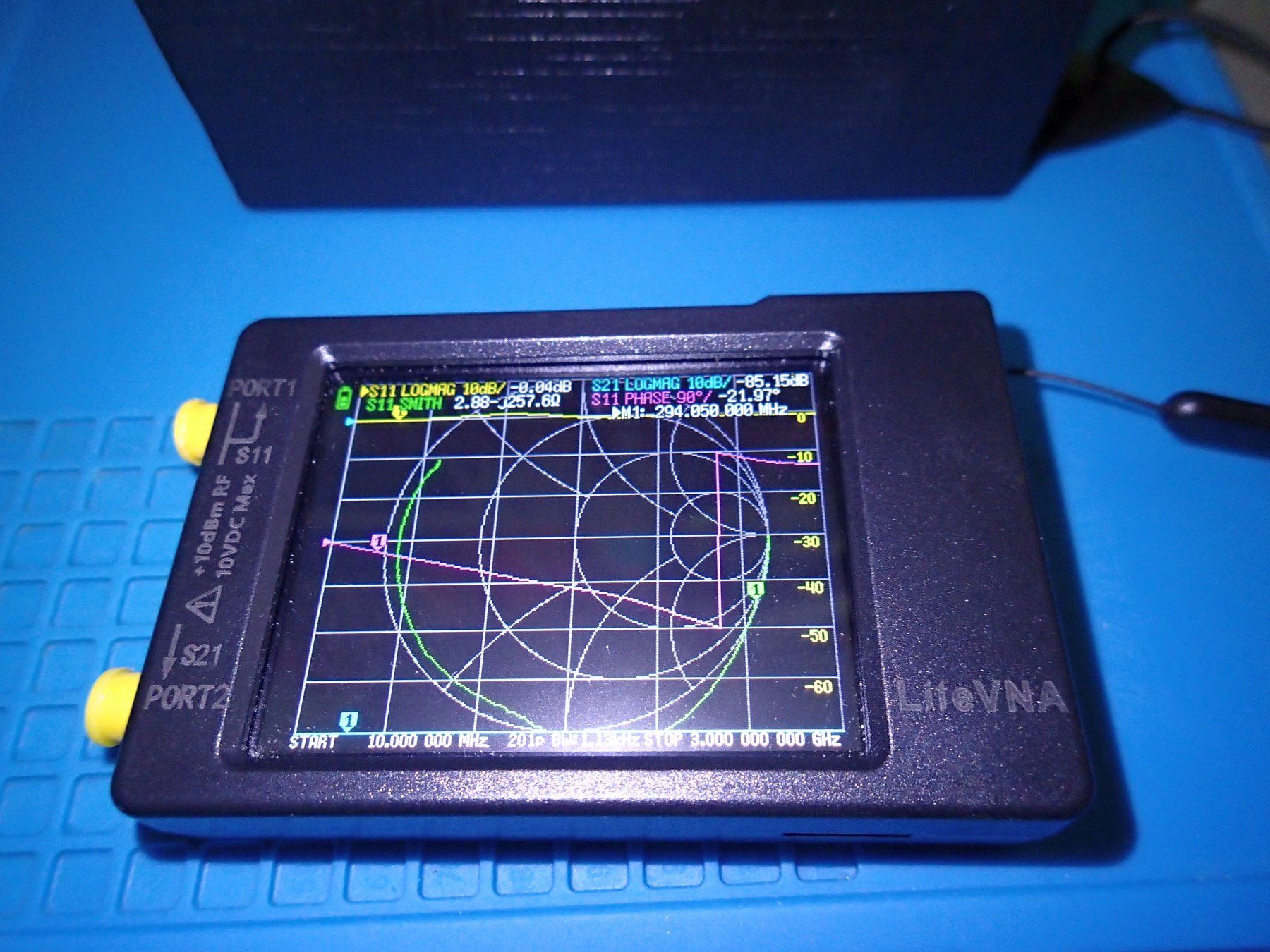 Radiocomunicazione: LiteVNA 62 Vektor Antennenanalysator Network Analyzer – Usato da Zürich venduto da youelec