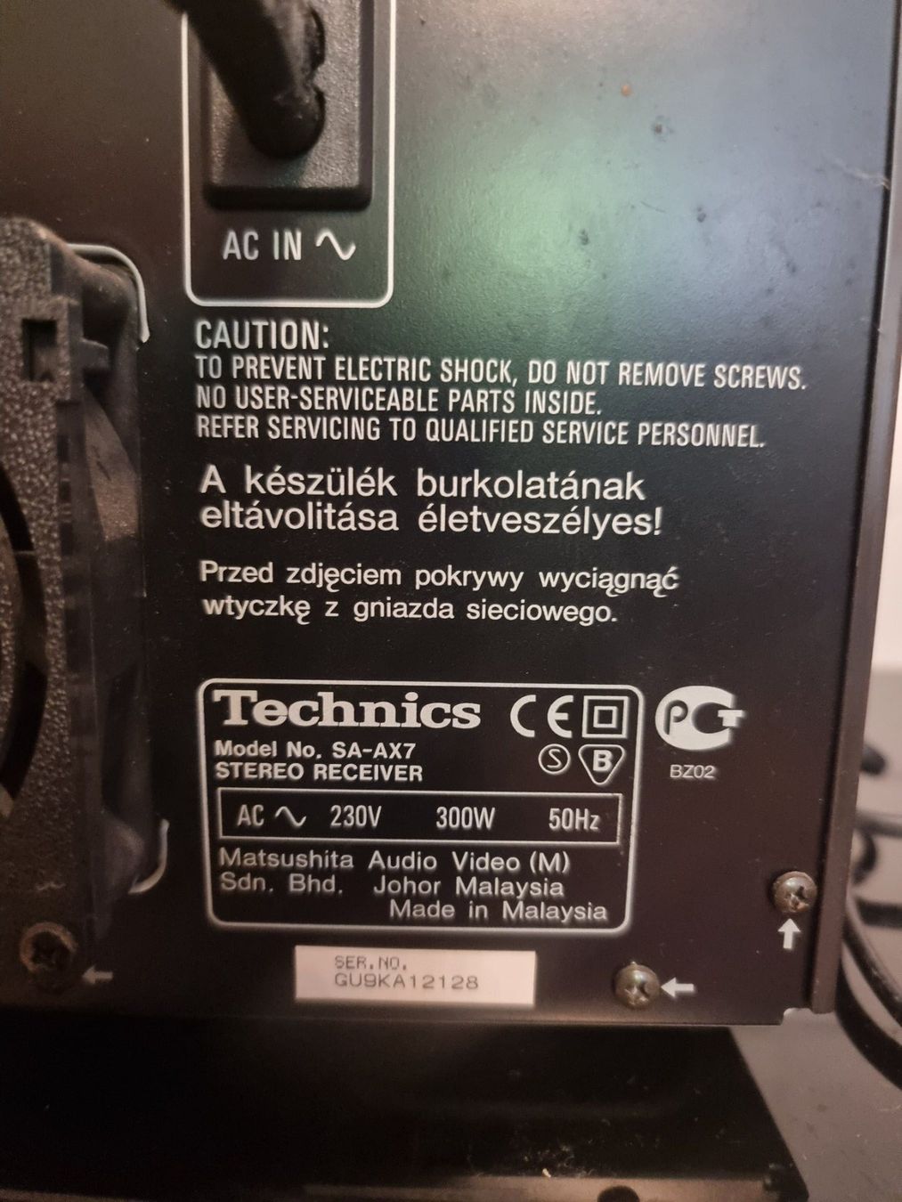 Technics Verstärker: Technics-Verstärker – Gebraucht aus Rothenburg von Crossman 2