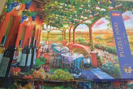 Puzzle 1000 Teile - Italienischer Weinberg