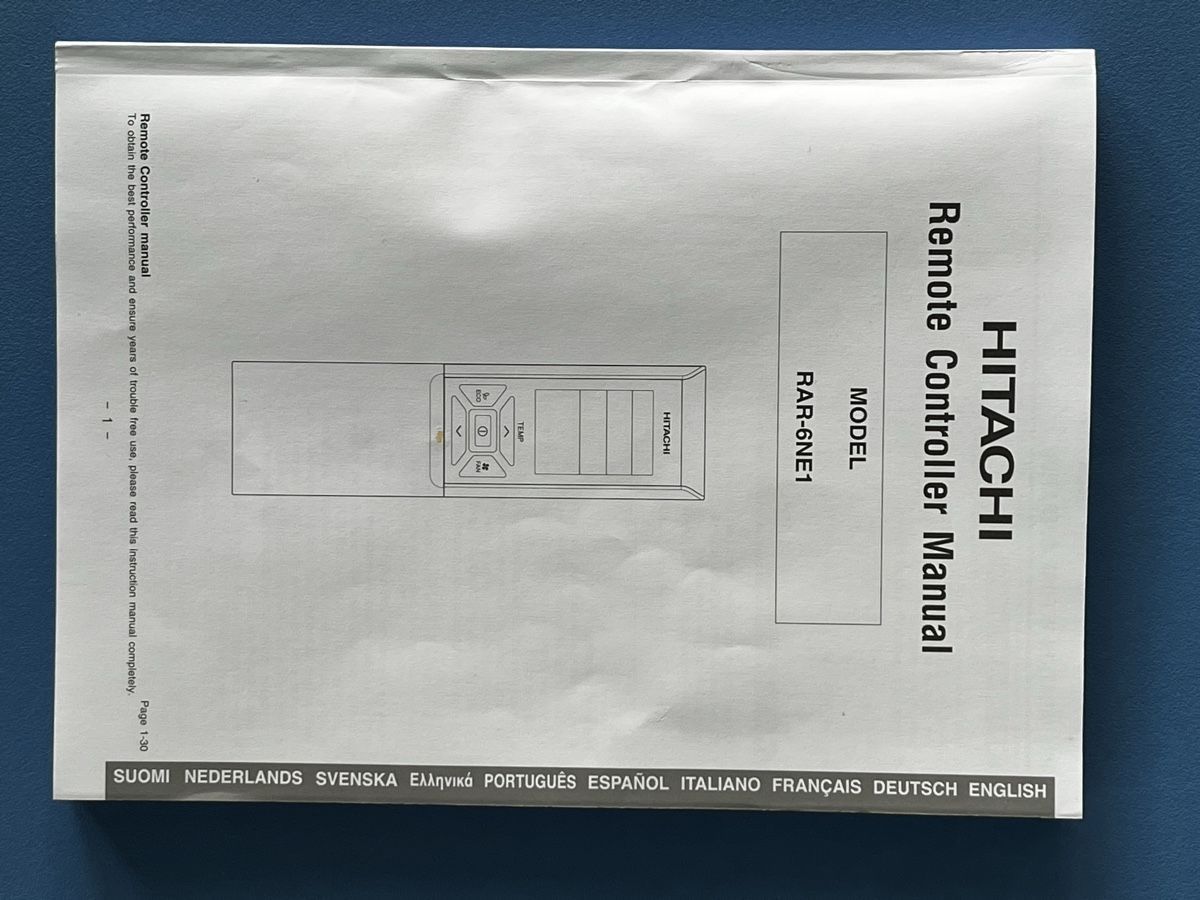 Hitachi Condizionatori: Top Split Klimaanlage Hitachi – Usato da Ennetbaden venduto da sonrisa75 5