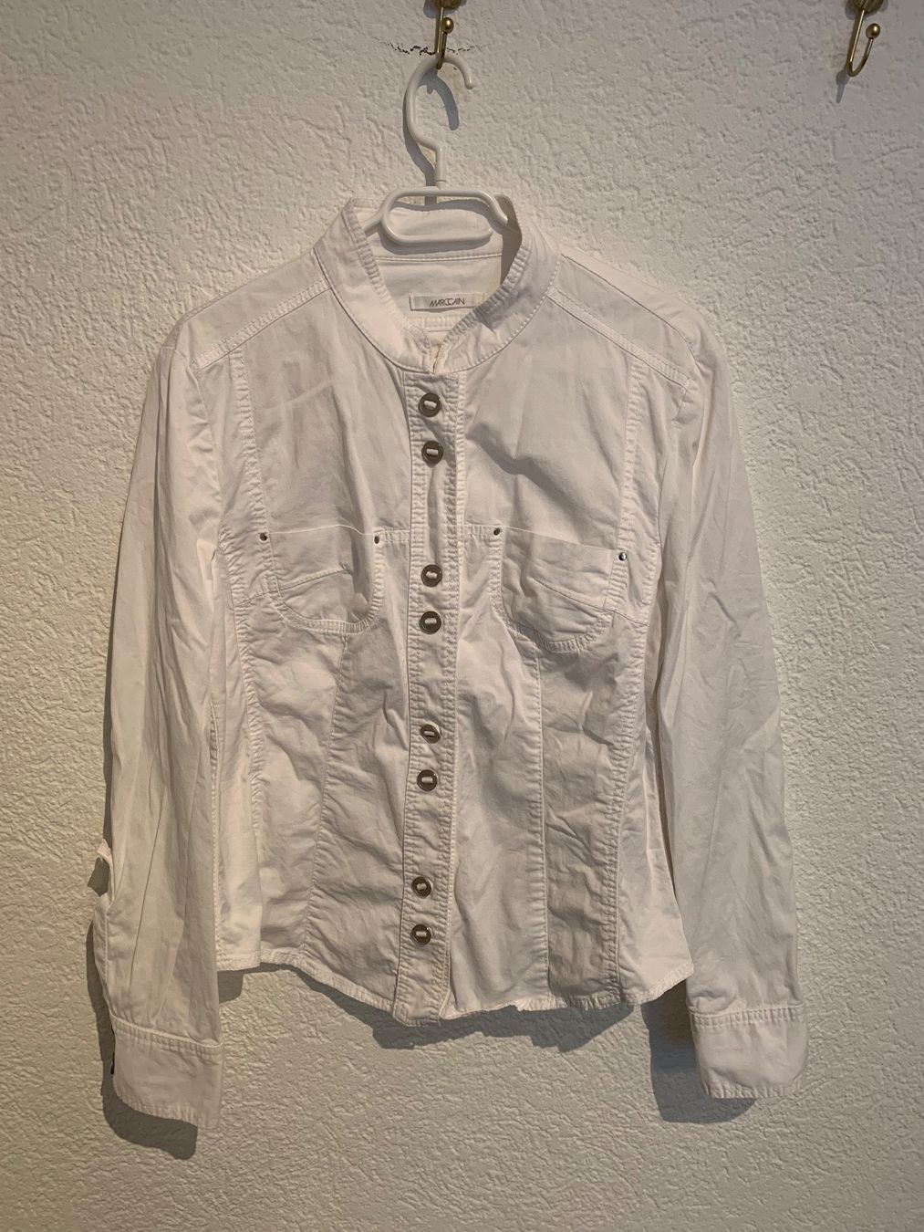 Marc Cain Giacche: Marc Cain Jacke weiss Gr. M – Usato da Fislisbach venduto da KolibriSecondhand