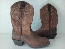 JUSTIN Bottes cowboy / Cowboy Stiefel 40 (7D) neuves / neu