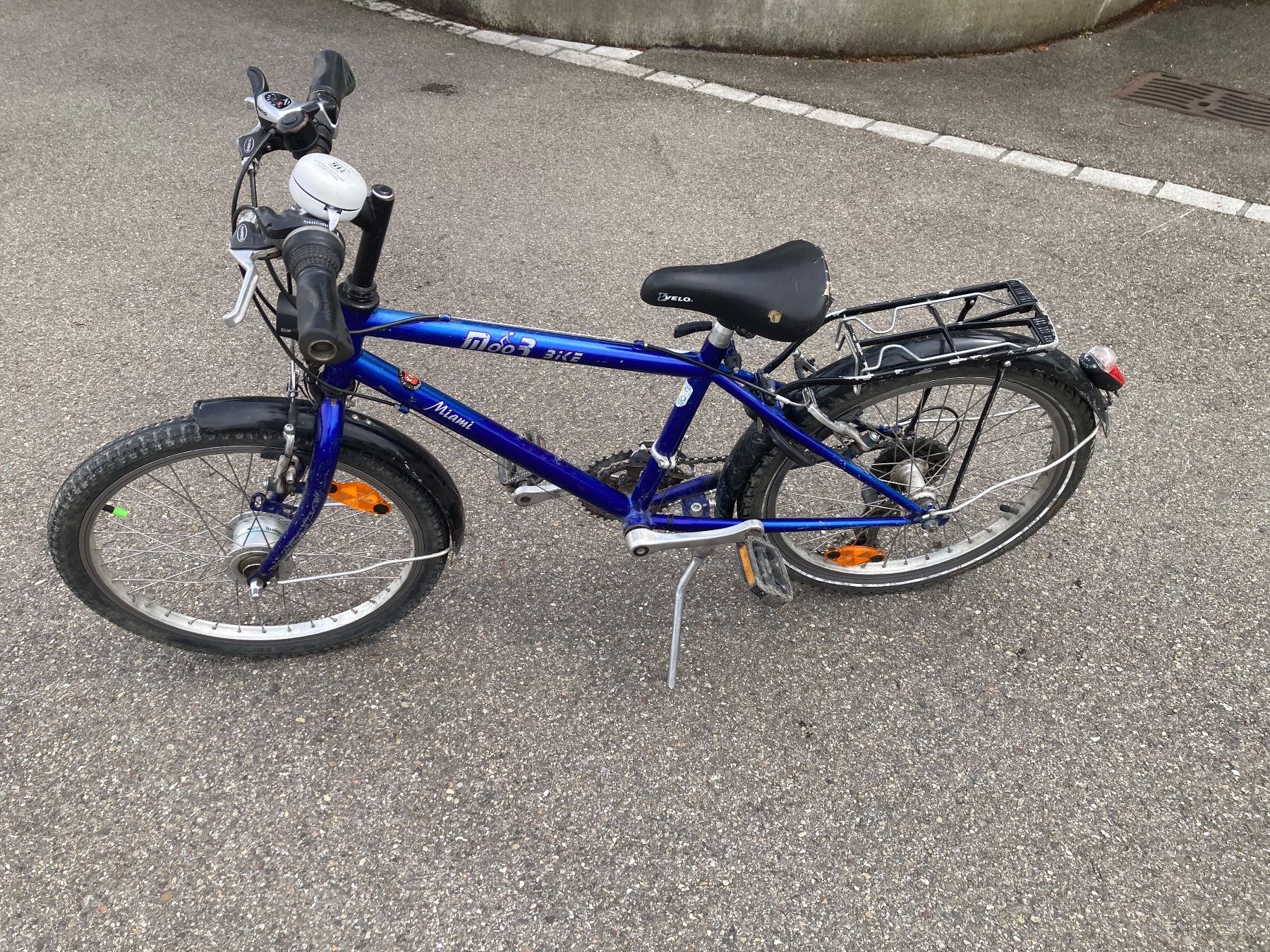 Biciclette: Blaues Velo / Fahrrad mit Nabendynamo – Usato da Andelfingen venduto da Zuriel 2