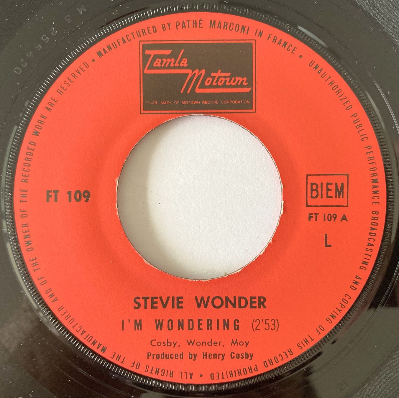 Vinyles: STEVIE WONDER - I'M WONDERING – D'occasion à Bottens par hotter-than-hell 2