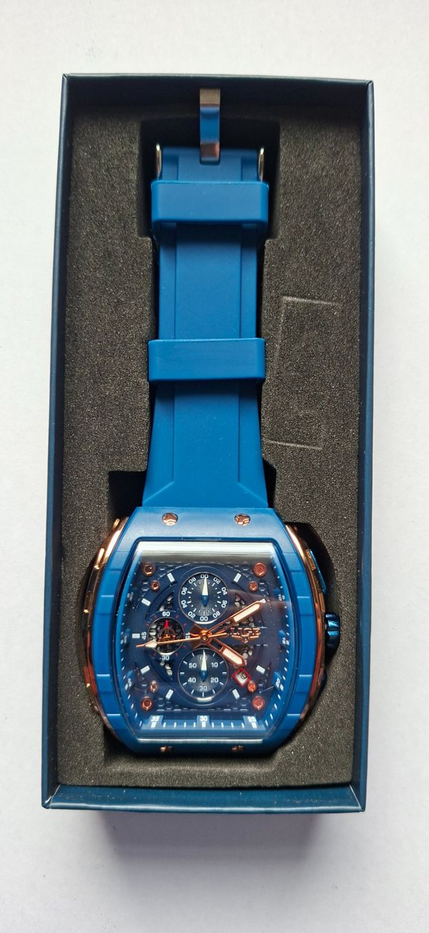Orologi: Magnifiques montres tonneau – Nuovo e nell'imballaggio originale da Bercher venduto da gfc_cs28 1