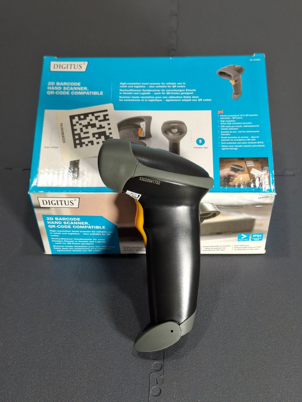 Scanner: Digitus DA-81002 — Lecteur code-barres 2D USB – Nuovo e nell'imballaggio originale da Villars-Ste-Croix venduto da pau_8fls 2