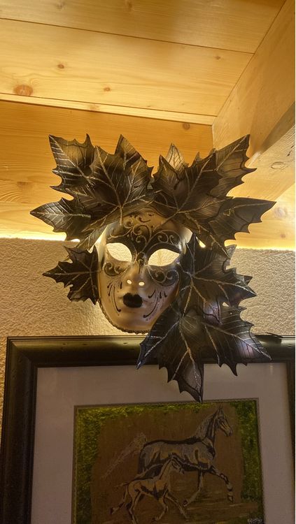 DECHOUS Demi-Masque Rétro Doré Pour Carnaval, Halloween Et Soirées Masquées - Masque De Mascarade Adulte