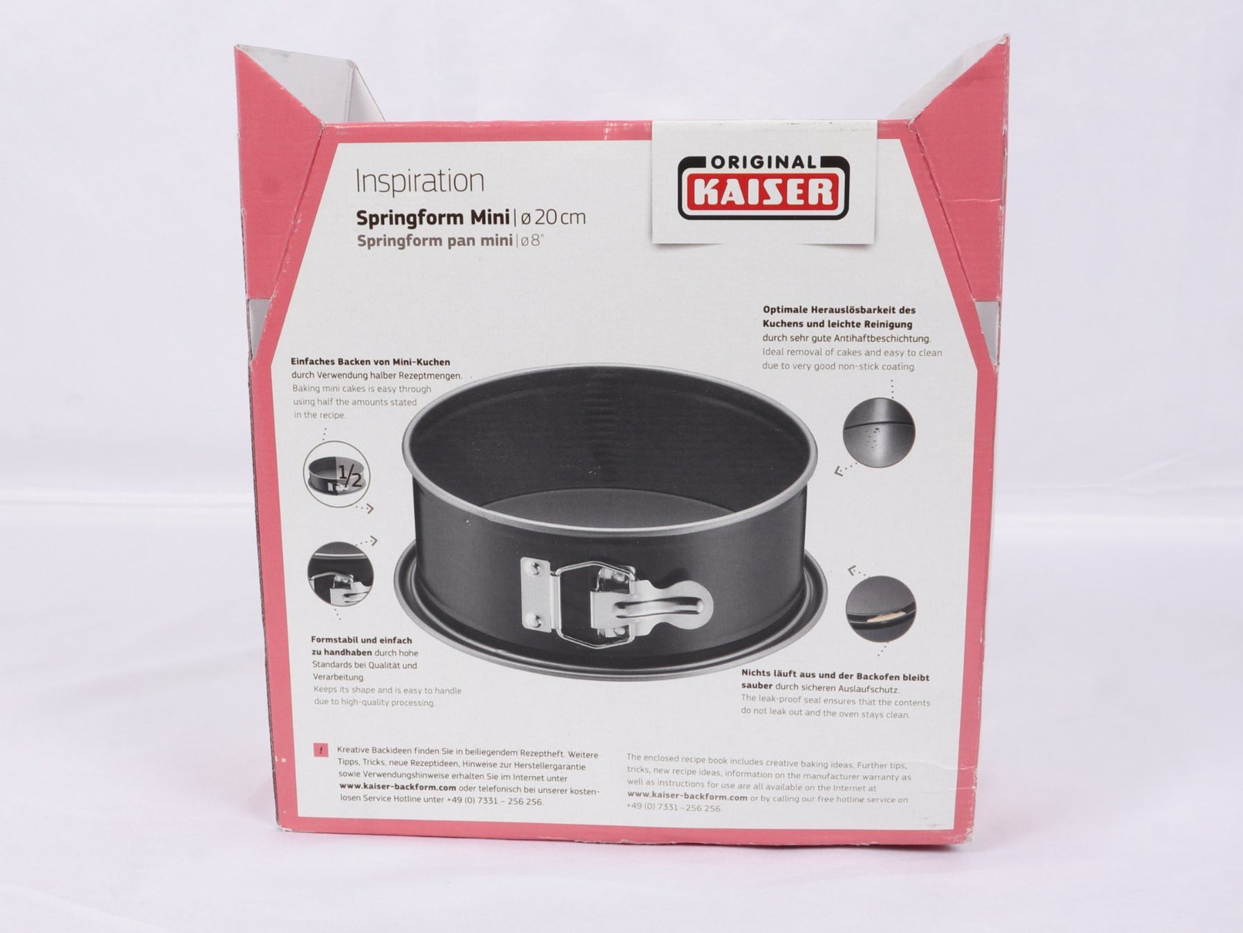 Kaiser Moules à gâteaux: KAISER Springform Mini 20cm – Neuf (Voir description) à Steinen par Restwert_Steinen 1