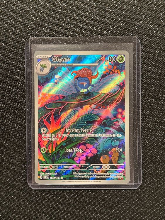 198/197 Gloom - Pokémon Obsidian Flames Illustration Rare