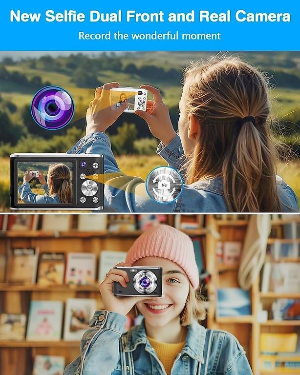 Fotocamera: 4K Digitalkamera 48MP Autofokus – Nuovo (secondo la descrizione) da Kreuzlingen venduto da Best-Deal-Oase 2
