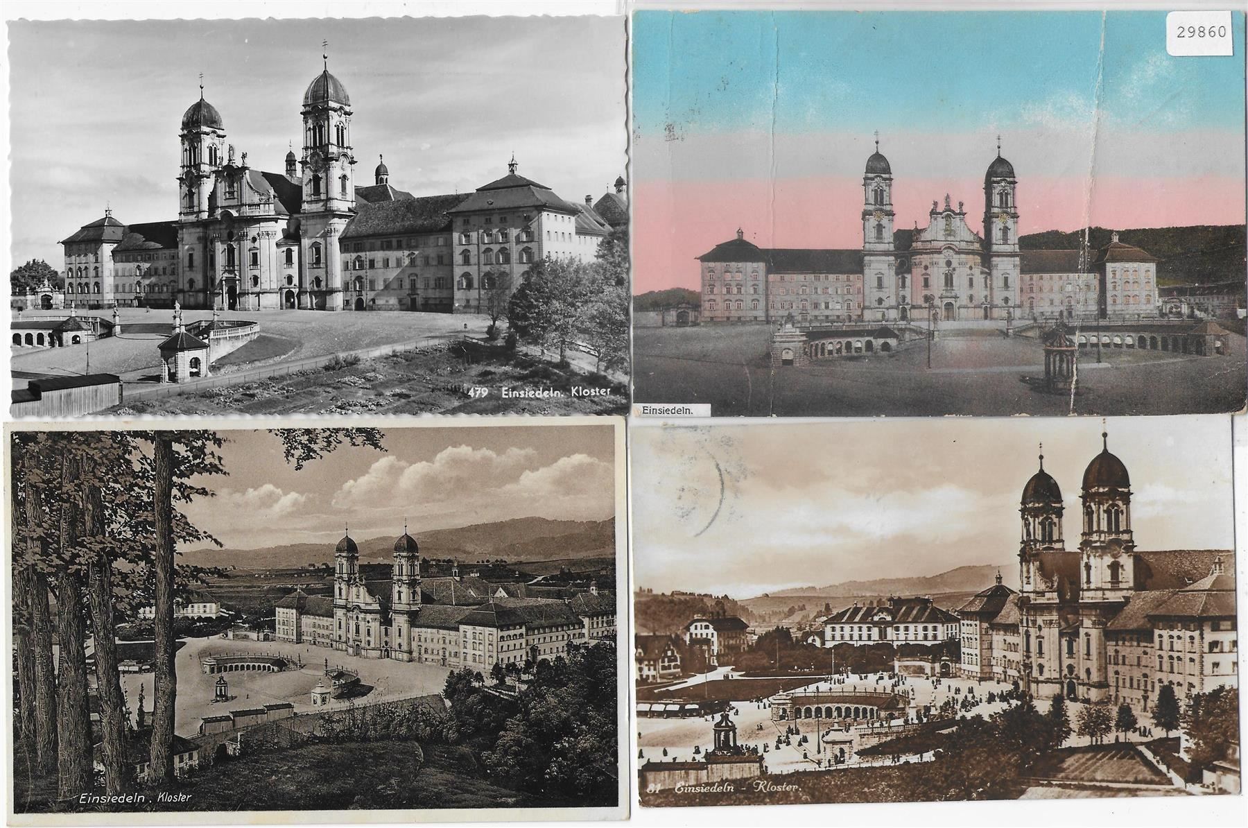 Cartes postales: 4 AK Einsiedeln – D'occasion à Ettingen par Kartenplanet