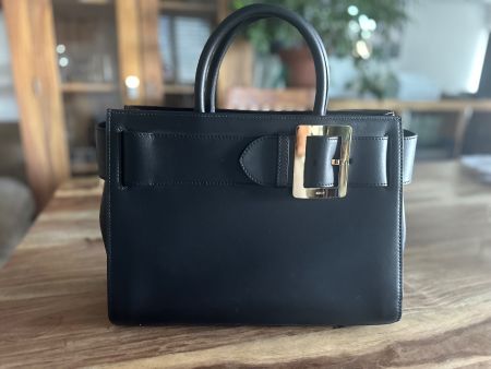 Bally Belle Large calf leather top handle bag