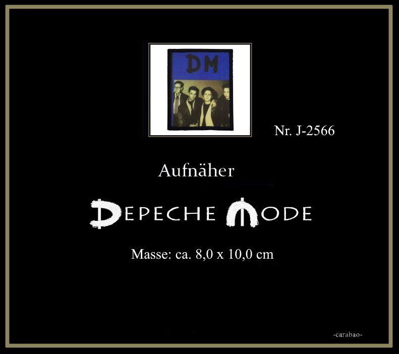Toppe: Aufnäher Depeche Mode - Nr. J-2566 – Nuovo (secondo la descrizione) da Winterthur venduto da --carabao-- 3